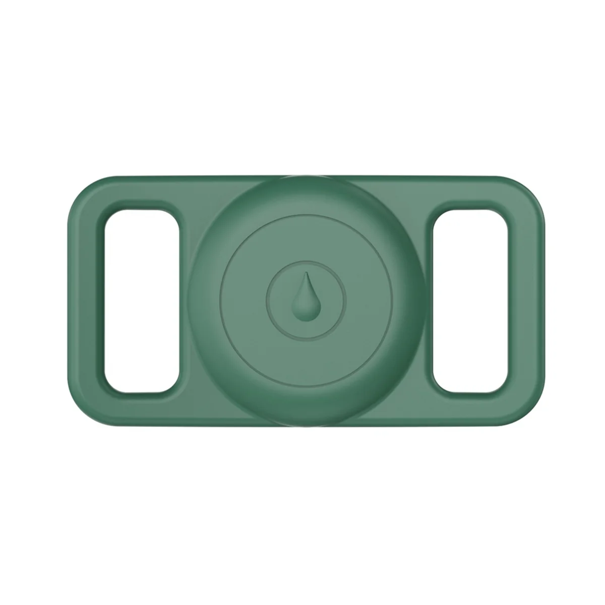 

Чехол-локатор для Apple AirTag Pet Силиконовый локатор Loss Prev Super Deal Темно-зеленый