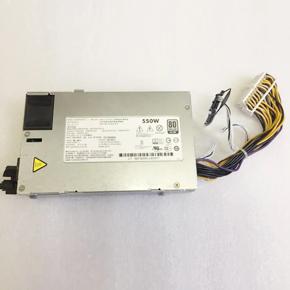 HSTNS-PL53 For HP DL160 180 G9 Gen9 Server Power Supply748949-001 765423-201 550W