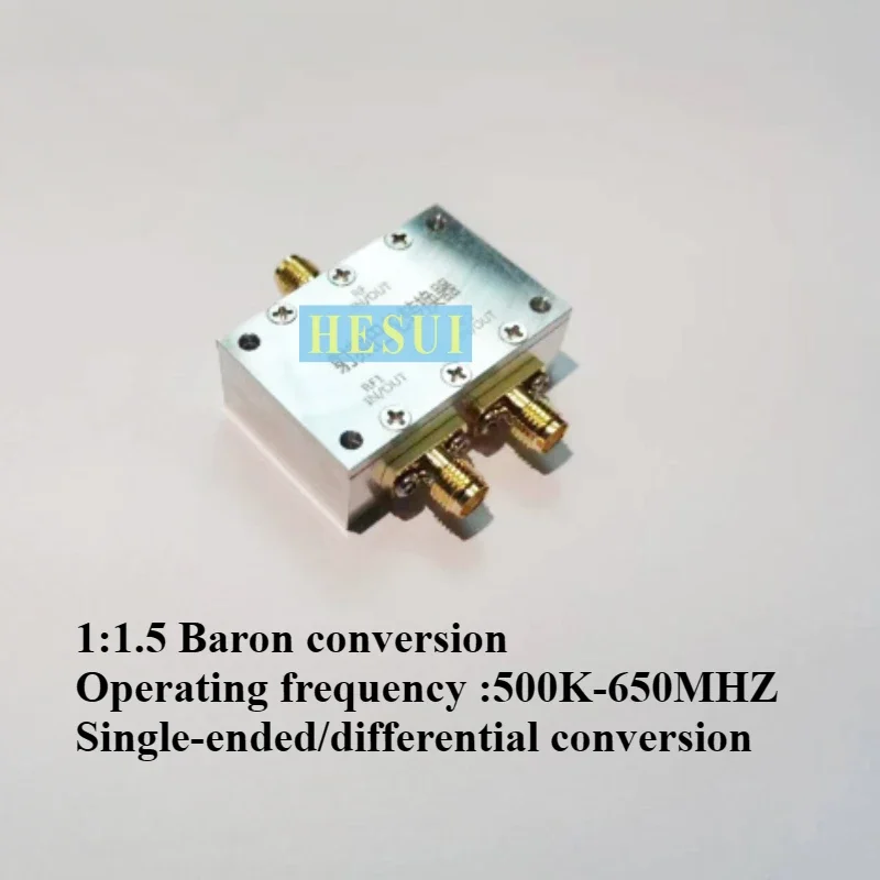 ADT1.5-1 Balun Conversion 0.5-650 MHz 1:1.5 Passive Sine Wave Square Wave Single-Ended Differential