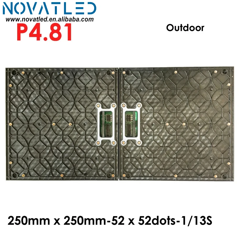 Cheap price full color P5 led panel module smd2727 64x64 pixel 25x25cm p4.81 outdoor rental led display module