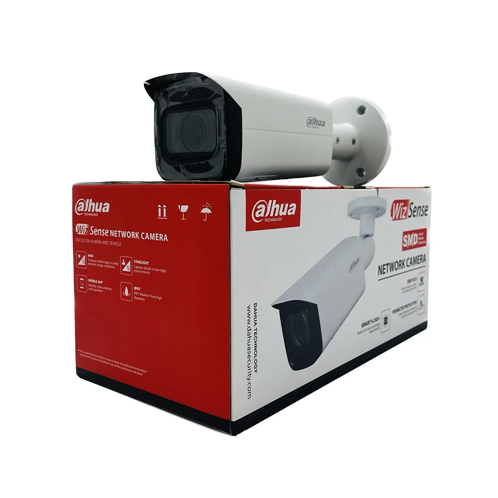 Dahua IPC-HFW3841T-ZAS 8MP IR Vari-focal Bullet WizSense Network Camera Dahua Camera