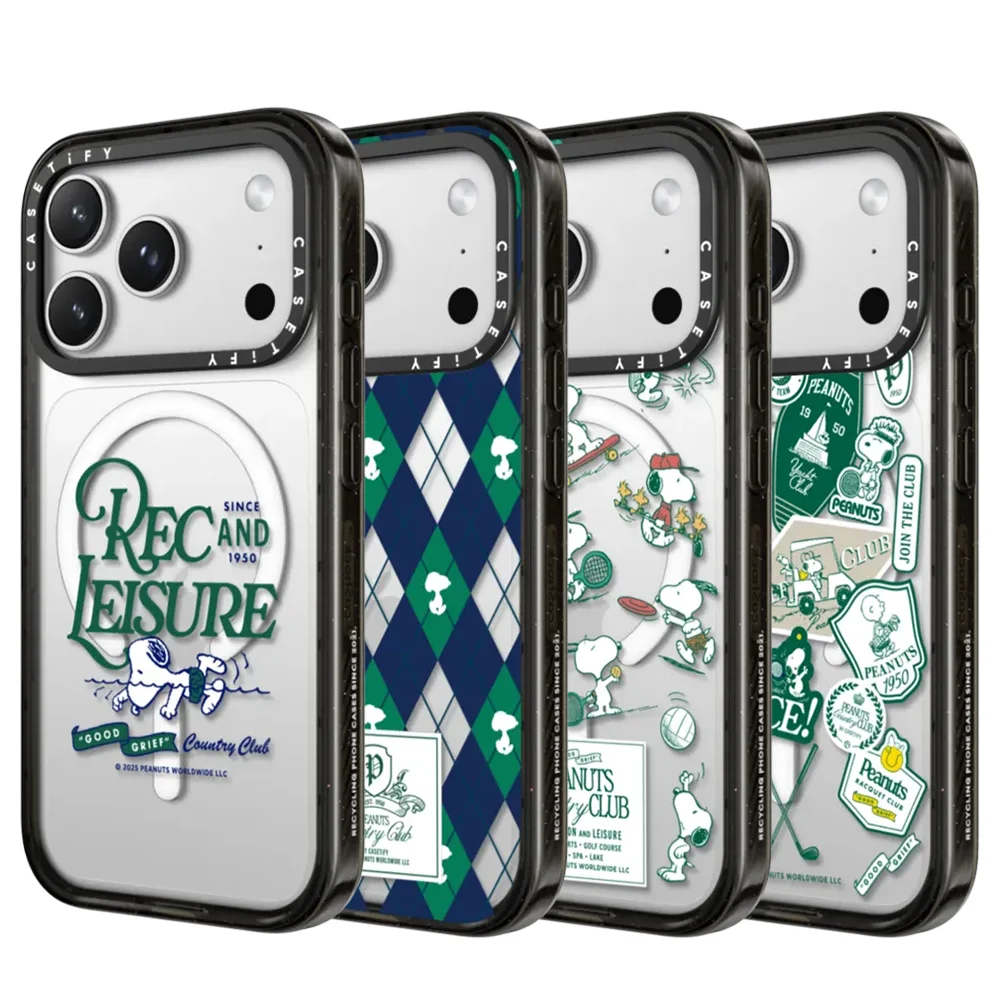 

CASETiFY Peanuts Cartoon Series Magnetic Drop-proof Case for iPhone 13 14 16 17 Pro Max Air 15 Plus Protect Cover