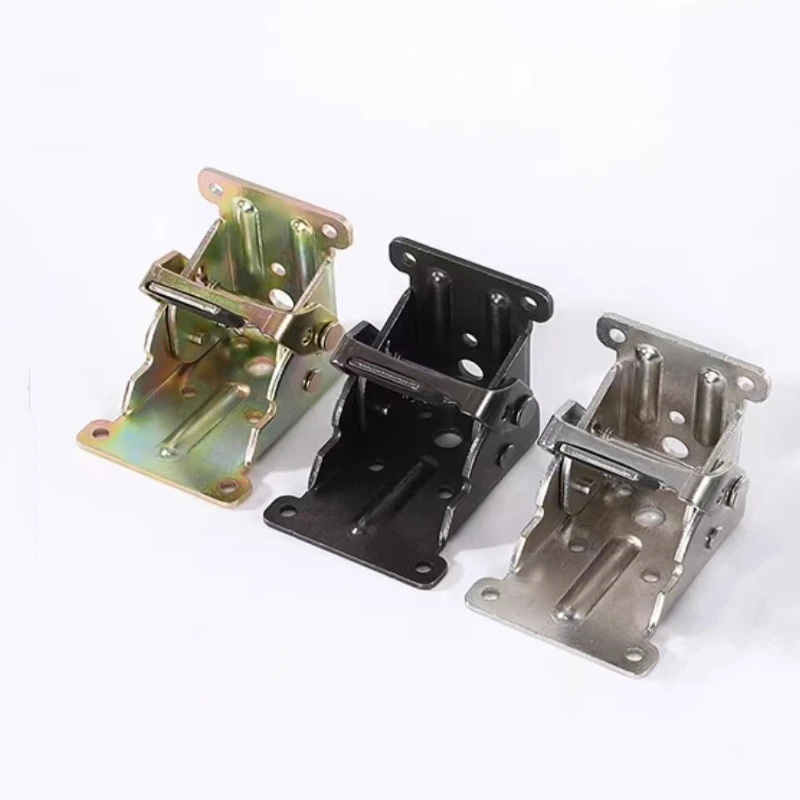 90 Degree Self-Locking Folding Hinge Table Legs Chair Extension Fold Feet Hinge Furniture Hardware Fittings  Connector