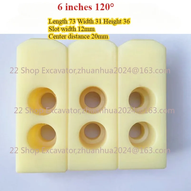 Torno CNC, mandril hidráulico de nailon, mandíbulas suaves, mandíbulas de tres mandíbulas de 120 grados, garra hidráulica de aceite de plástico