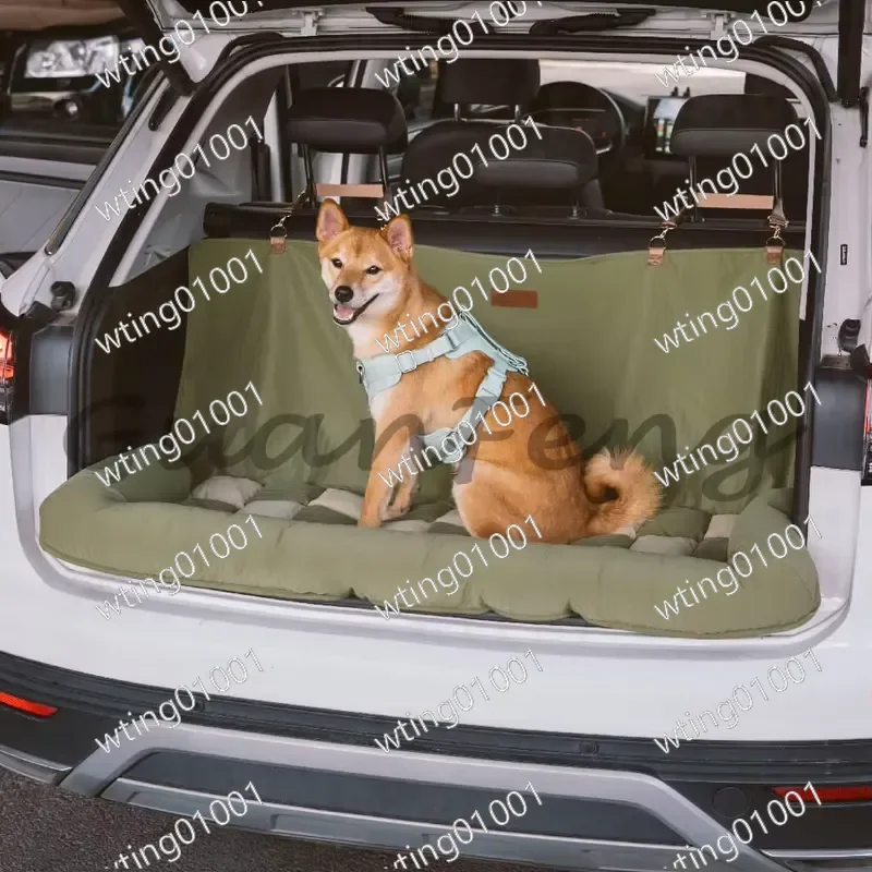 for Travel Large Dog Car Seat Bed Waterproof Hammock Cover Extender Mat Safety Back Seat Lounge