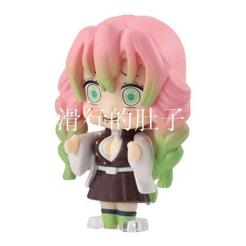 【Em estoque】 Oficial Bandai Demon Slayer Queue Series 3 Figura de pose em pé Gashapon colecionável