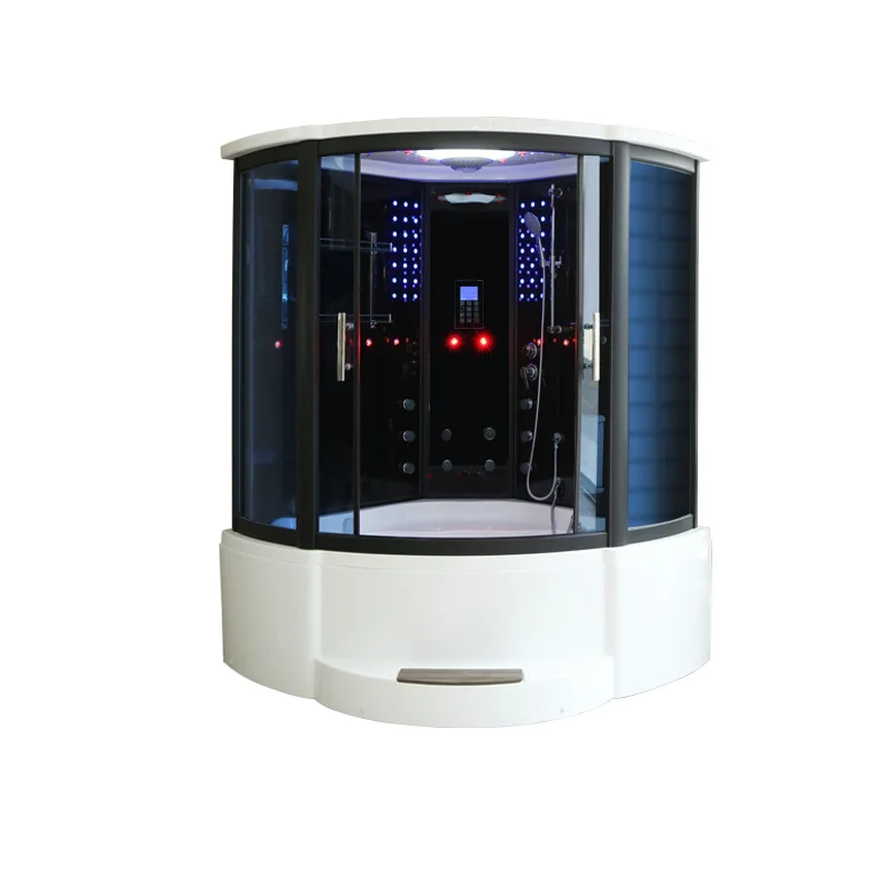 

1.5M integral shower room integrated bathroom steam surfing massage with bathtub household