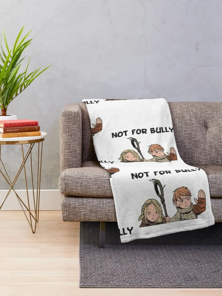 Delicious in Dungeon Dungeon Meshi Marcille Throw Blanket Moving Bed covers Blankets