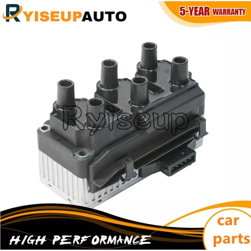 DMB895 021905106,021905106A,1504680 New 1pcs Ignition Coil for VW Golf MK3 Corrado 2.8 2.9 VR6 1989-1998 31088001 1008464 view 6