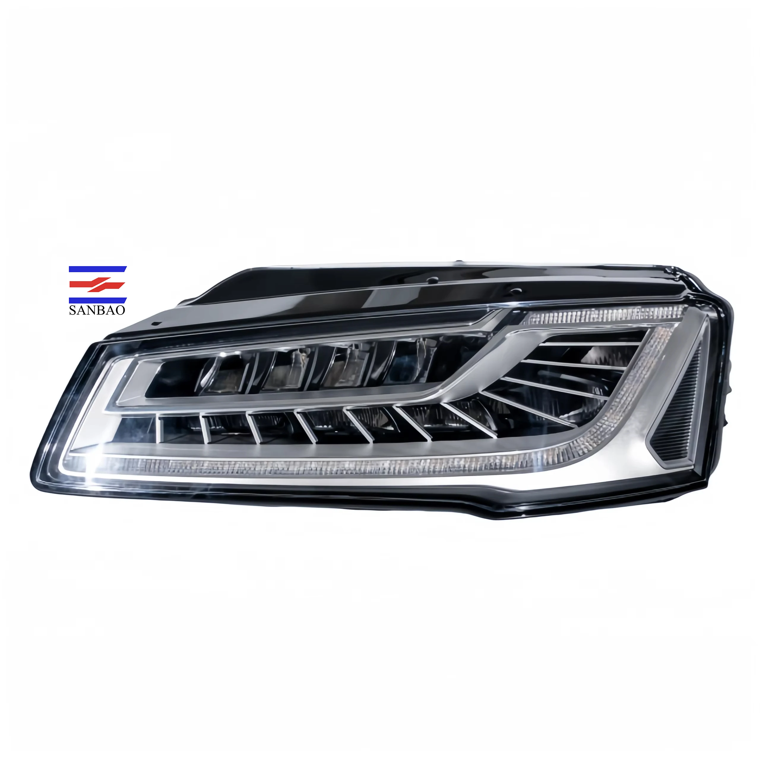 

Factory Direct Sales New LED Headlamp Half Assembly for Audi A8 2014-2017 Model 4H0 941 033 B/4H0 941 034 B with H9 Bulb Shape