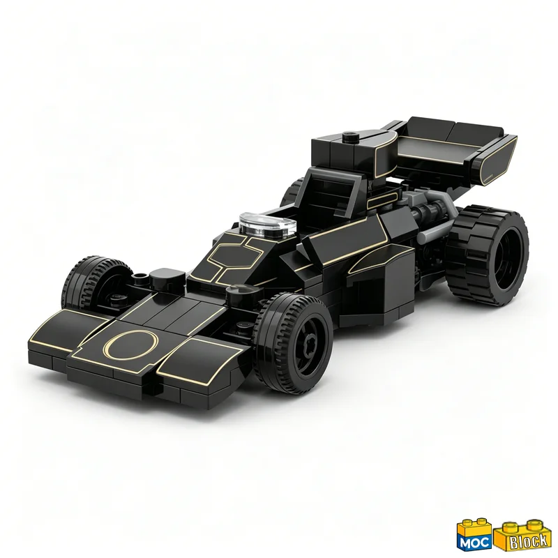 169Pcs Customizeize Series F1 Lotus 72D Building Blocks Diy Educational Assembly Toy Speedy Sports Car Display Collection Gift view 6