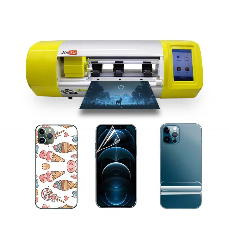 Auto Film Cutting Machine With Built In Computer For Mobile Phone iWatch Tablet Screen Hydrogel cutter