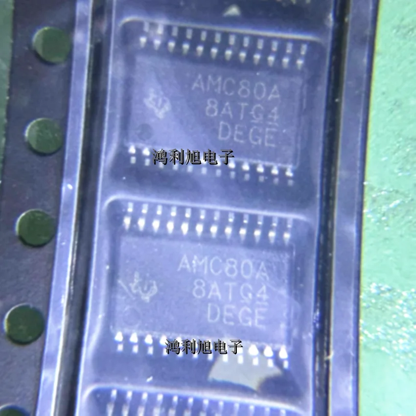 

1PCS/Lot AMC80AIPWR MARKING AMC80A IC TEMP MON CTRL 2WIRE 24TSSOP