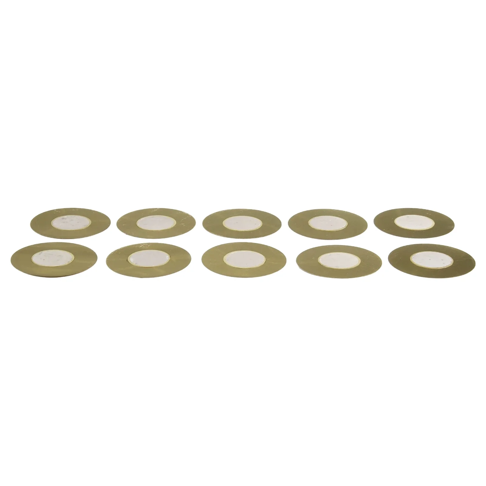 Hot Sale Drum Clutch Pad Piezo Discs Gold 1 PCS 10 Pcs Piezo Discs Acoustic Pickup Buzzer Loudspeaker Dia 50mm DIY Drum Guitar