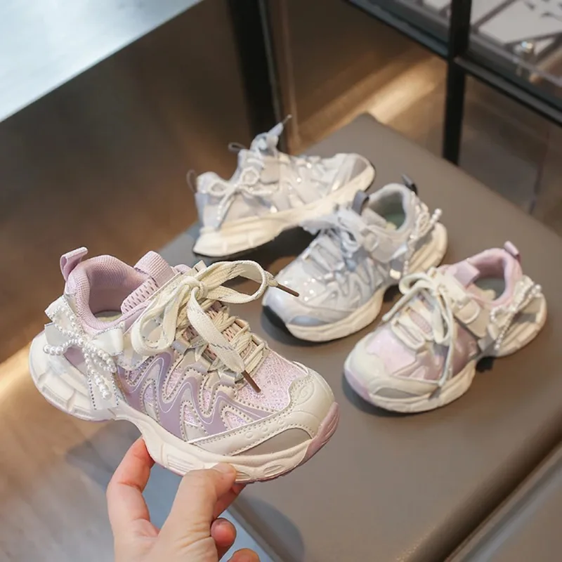 

Корейские модные спортивные кроссовки для девочек-подростков, нескользящие, с мягкой подошвой, для бега