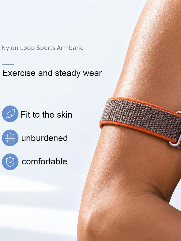 Nylonarmband für Fitbit Air Armband, atmungsaktives, verlängertes Sportarmband, Ersatzschlaufenband, Fitness-Zubehör