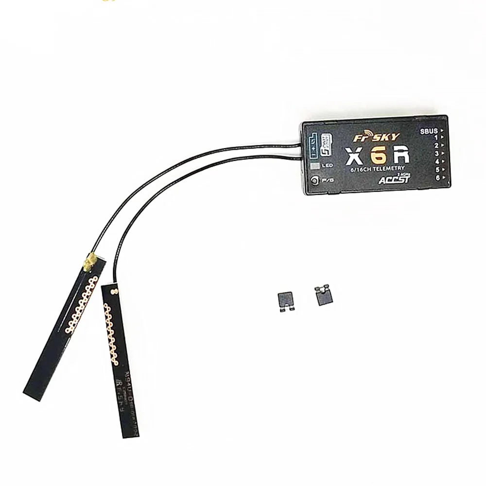 

FrSky X6R 2.4G 16CH SBUS Receiver PCB Antenna Smart Port Data Return for Taranis X9D Jumper T16 T18 RC Drone