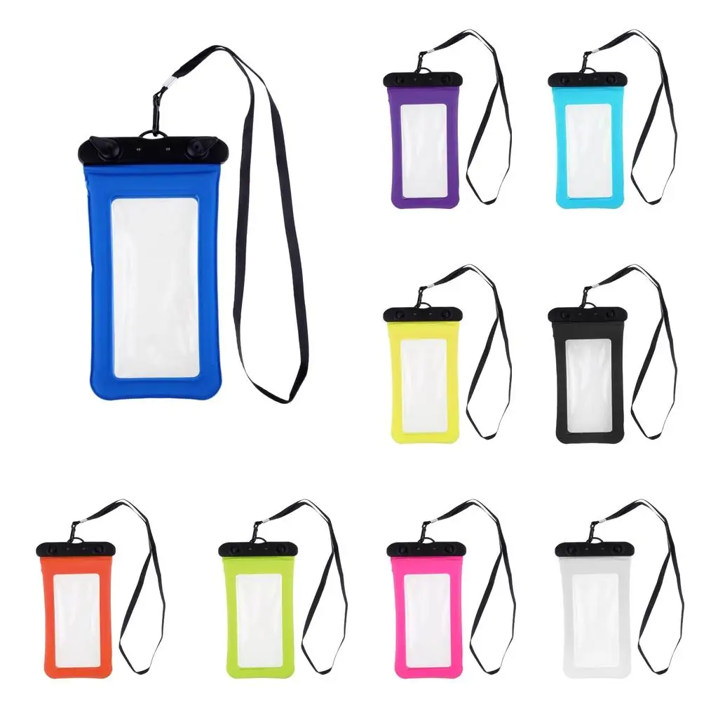 Waterproof Floating Phone Case Universal Dry Pouch Bag Underwater Holder Water Sports Accessory for Beach Pool Boating
