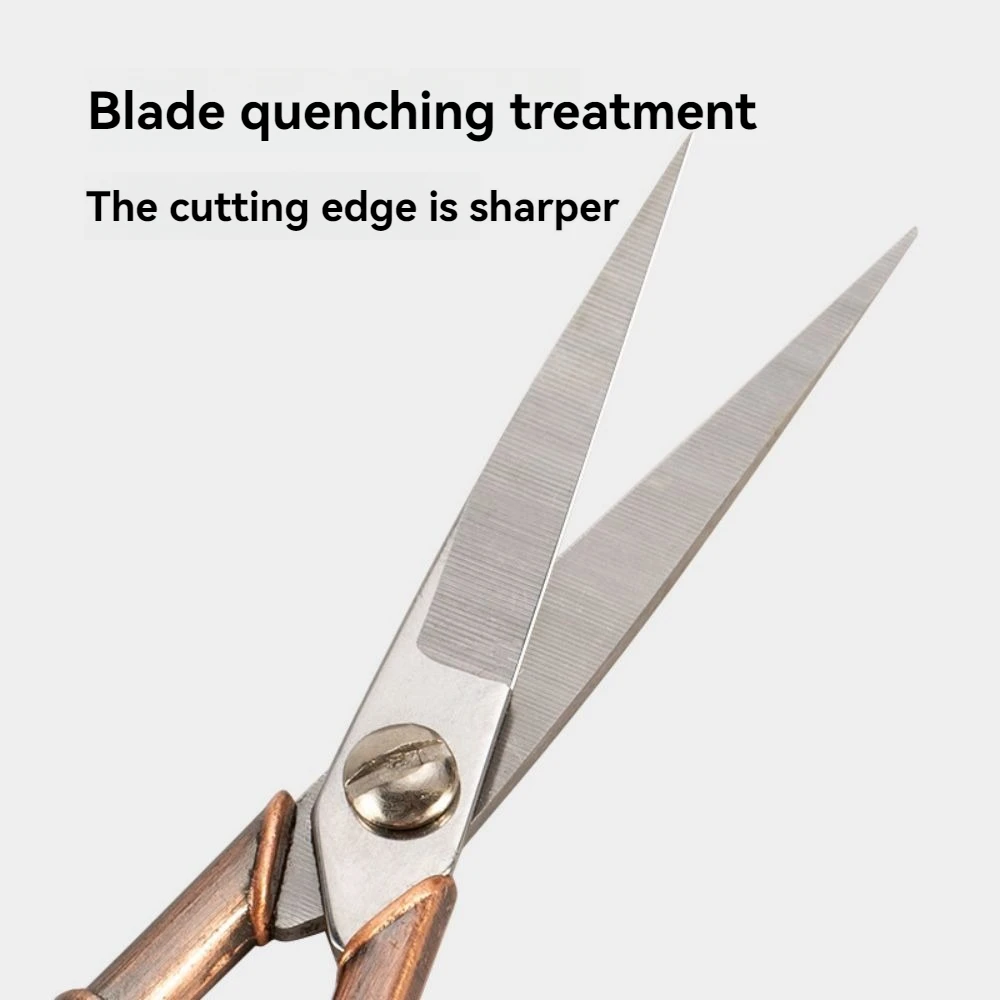 Vintage Plum Cut Stainless Steel Home Cut Window Cut Yarn Hand Tailor Cross Stitch Tea Bag Office Scissors — zdjęcie 4