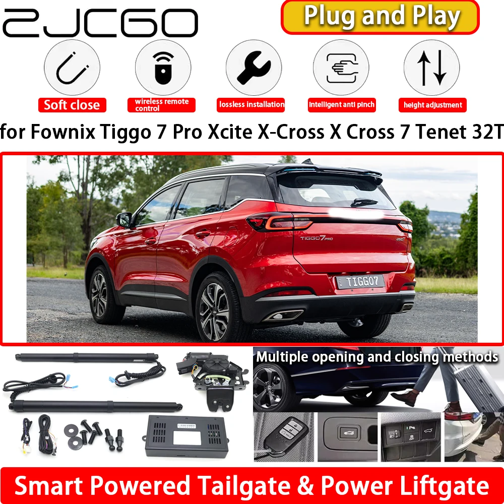 

for Fownix Tiggo 7 Pro Xcite X-Cross X Cross 7 Tenet 32T Automatic Electric Powered Tailgate Power Liftgate Tail Gate Lift Kit
