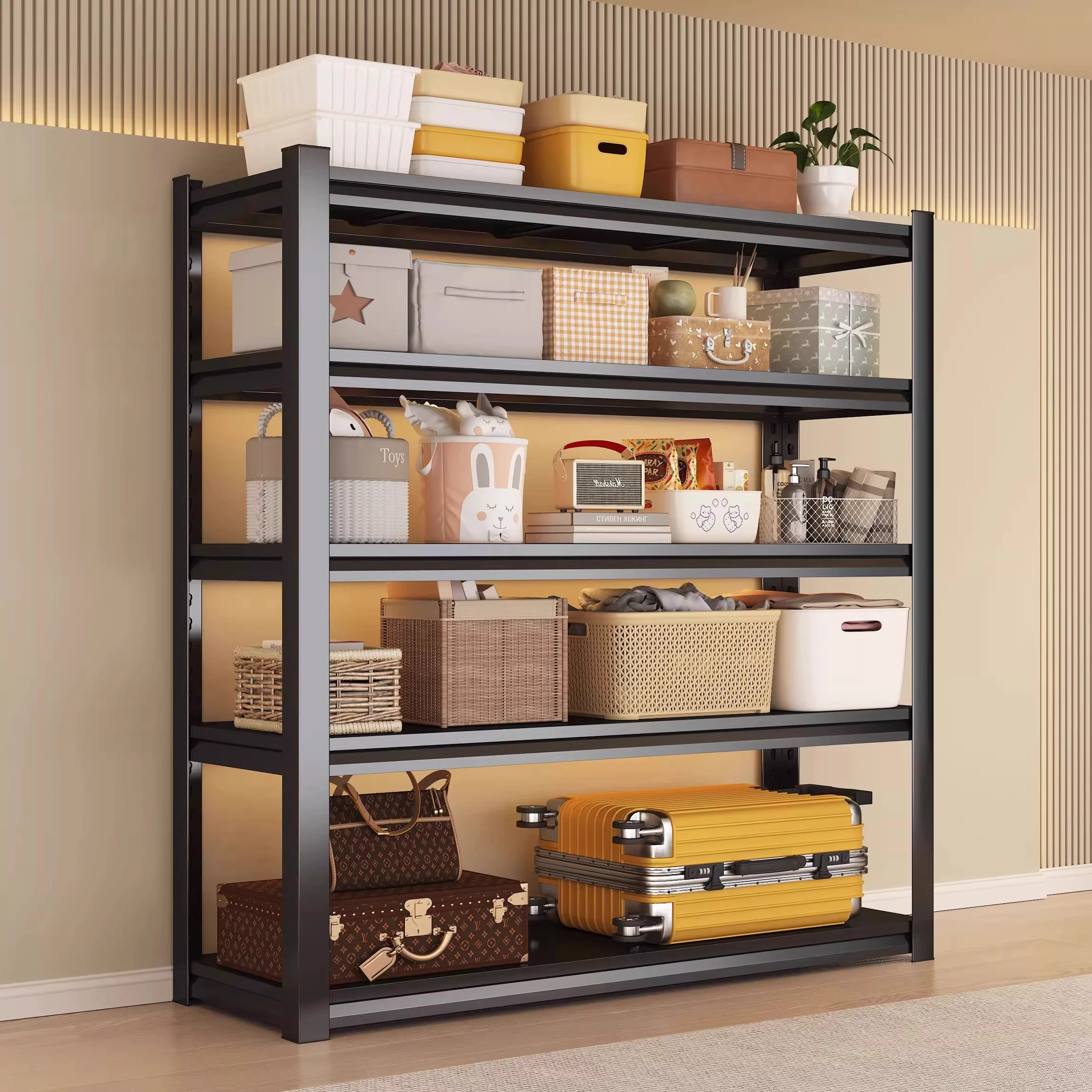 

Layer with dust curtain hole board storage luggage living room floor carbon