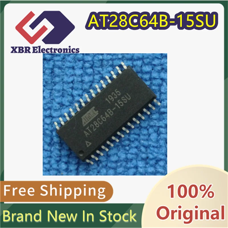 (5/50 items) AT28C64B-15SU AT28C64B AT28C64 Surface Mount SOP-28 Memory Chip IC In Stock Brand New Genuine Product