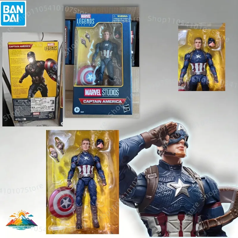 【in-stock】hasbro-marvel-legends-studios-captain-america-action-figure-6-inch-collectible-model-toy-gift-for-boys-girls