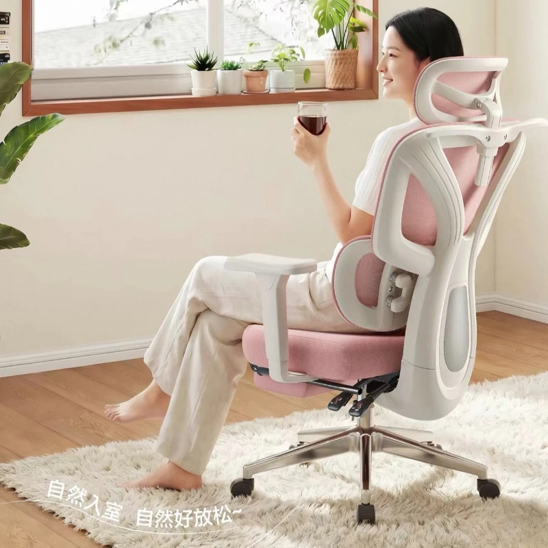 145° Ergonomic For Waist Protection Computer Chair Exclusive Female Esports Chair Comfortable Sedentary Reclinable Office Chair view 6