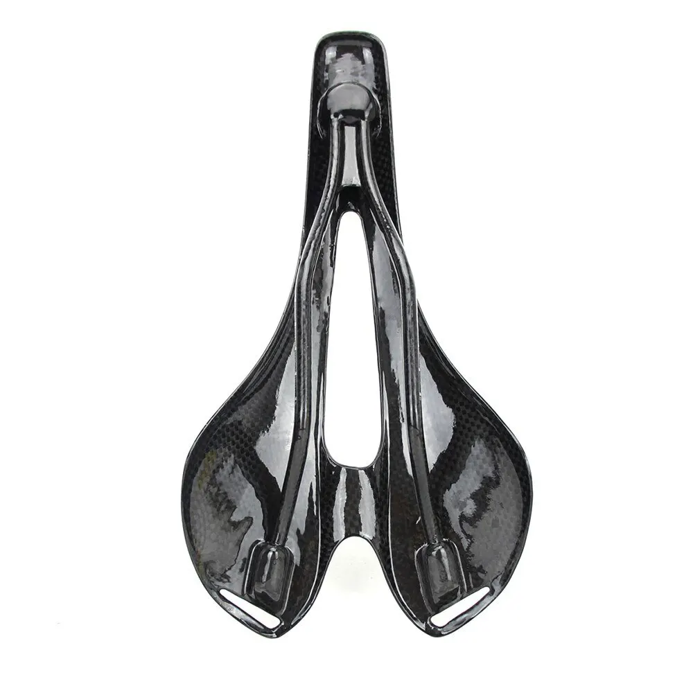 3K Full Carbon Fiber Bicycle Saddle MTB Road Bike Seat Ultra Light Cycle Equipment Matte/ Glossy 270x143mm