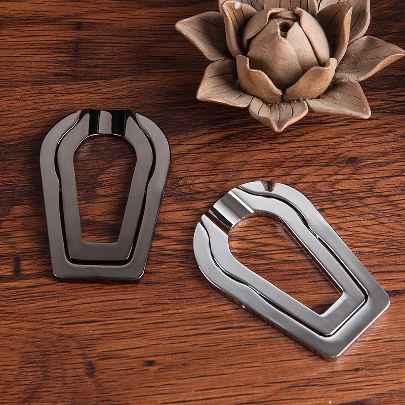 Rak Pipa Rokok Lipat Logam Kreatif, Tempat Pipa Rokok Stainless Steel, Aksesoris Rokok Pria