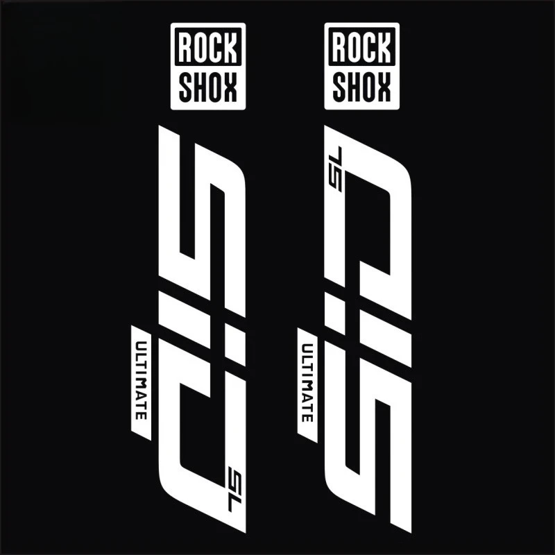 2024 rockshox sid sl ult3p mountain bike garfo dianteiro adesivo mtb decalques de bicicleta ciclismo decorativo à prova dwaterproof água acessórios ciclo