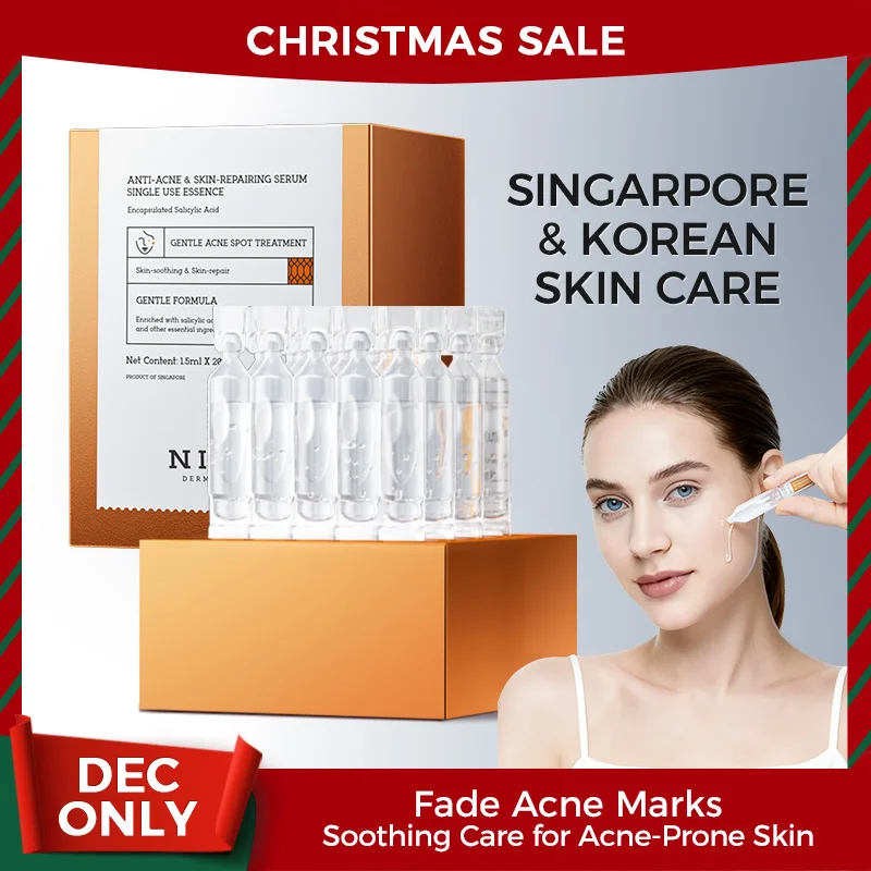 

NING Face Ampoule Serum with 2% Salicylic Acid & Niacinamide – For Blemish Comfort, Skin Nourishment & Pore Balance