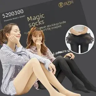 Thicken Thermal Tights Leggings Women Winter Fleece Velvet Thermo Stockings High Waist Elastic Slim Sexy