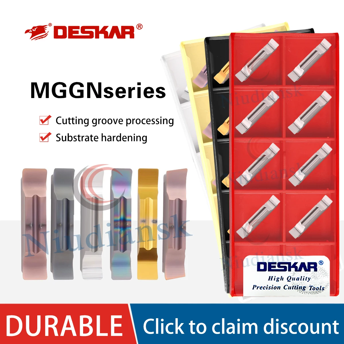 

MGGN300/150/200/250/400/500-JM R-8 L-8 LF6018 K10 CNC Tools Slotting Blade Lathe Cutting Groove Cutting Inserts Stainless Steel