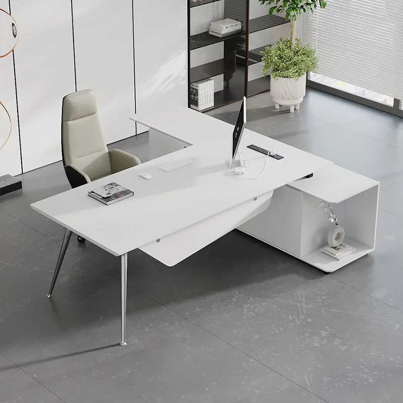 Boss President Supervisor Office Desk Modern Furniture Single Desk High-end Manager Office Desk