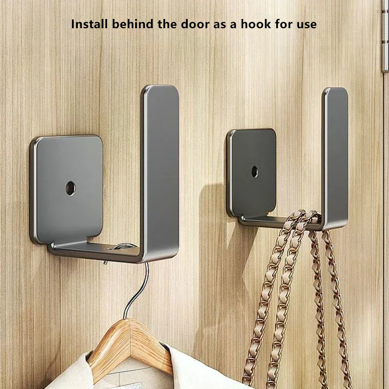 2/4/6Pcs Wall Mount Router Power Strip Holder No Drill Router Placement Rack Optical Modem Set-Top Box Bracket Storage Hook