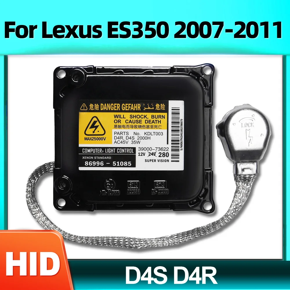 

Car D4S D4R Xenon HID Headlight Ballast Control Unit 12V 35W Xenon Lights Ballast For Lexus ES350 2007 2008 2009 2010 2011