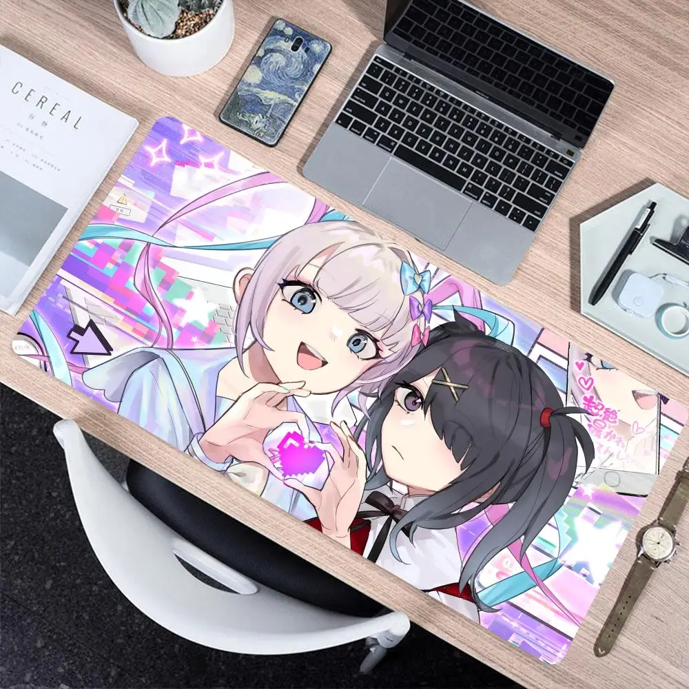 Needy Streamer Overload  Mouse Pad Gamers Anime game XXL Home HD Computer Desk Mats Office SuppliesDesktop 70X30 90x40 100*50