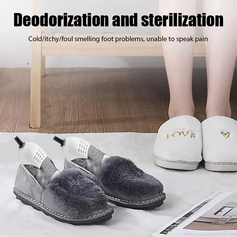 Xiaomi MIJIA Electric Shoes Dryer Deodorizer Heat Dehumidifier Device Foot Warmer Heater Eliminate Odor UV Shoe Drying Household