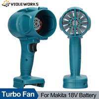 1000W Turbo Fan 500g Thrust High Power Violent Fan Stepless Speed Turbofan Handheld Leaf Blower Mini Jet Fan for Makita 18V