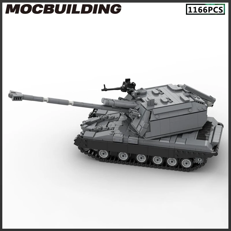 

Tank Armored Car Model MOC Building Blocks DIY Bricks Creative Assembly Toy Collection Christmas Gift Birthday Present