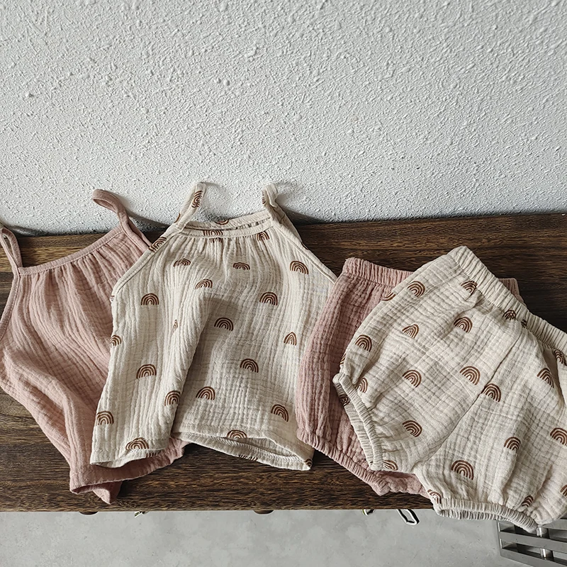 Ensemble de Vêtements pour Bébé Garçon et Fille, Solide, à Manches sulf, artificiel astique, FJ2 Pièces, Tenue de Printemps pour Nouveau-Né