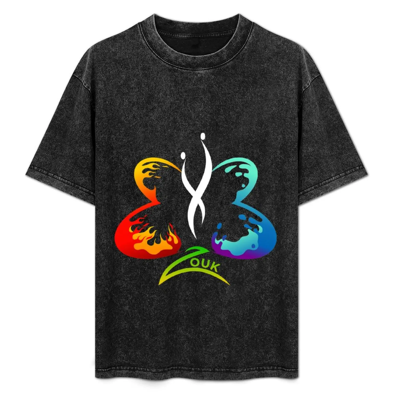 

Water Fire Zouk T-Shirt tees Clothing fruit of the loom mens t shirts