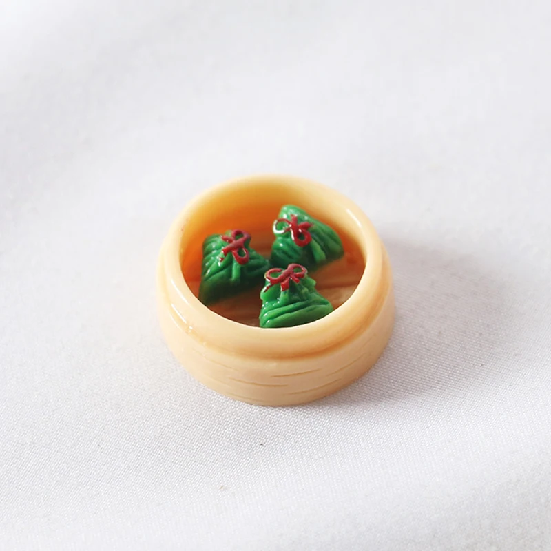 5pcs 1:12 Scale Miniature Dollhouse Chinese Dim Sum Food for Decor Toys[S15][S15]