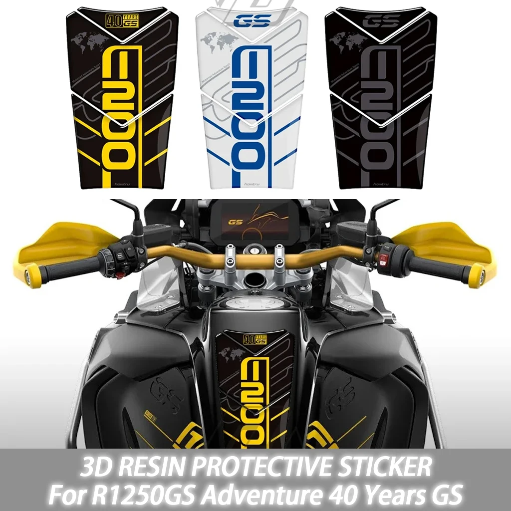 

Suitable for BMW R1200GS Adventure LC 2014-2019 40 Year GS Edition 3D Motorcycle Fuel Tank Pad Protective Stickers