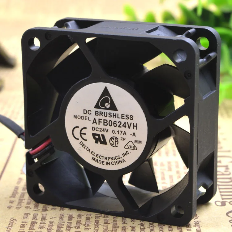 

НОВЫЙ ОРИГИНАЛЬНЫЙ AFB0624VH DC 24 В 0,17 А 6025 60x60x25 мм Охлаждающий ВЕНТИЛЯТОР РАДИАТОР
