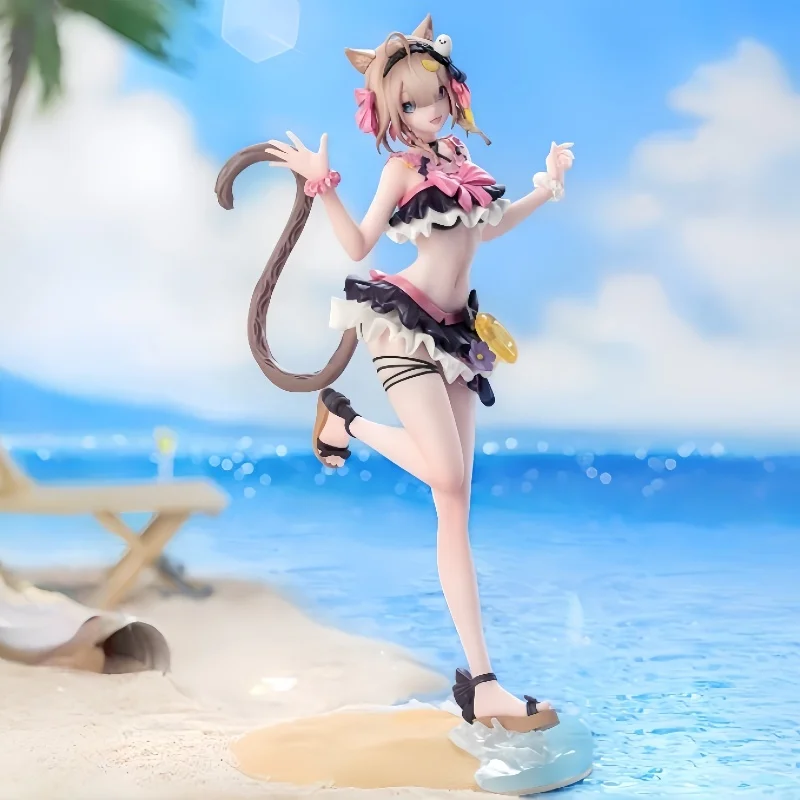 

22cm Genuine miHOYO Honkai Impact 3 Pardofelis Midsunmmer Collector 1/8 Scale Action Figure Ornament Cosplay Anime Game Toy Gift