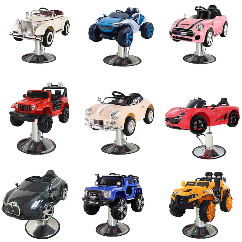 Beauty Hair Salon Barbershop Kid Cutting Chair Children Car Hairdressing Chair Toy Cars Children Barber Chair For Child