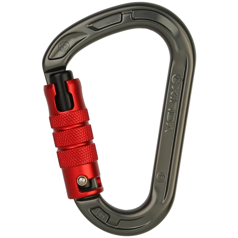 

Pear climbing main lock mountaineering safety buckle