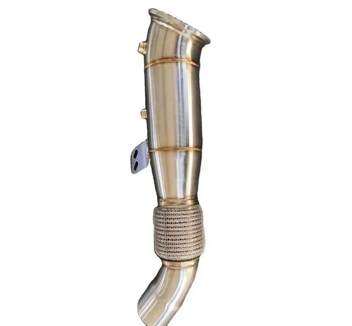 Bulk Price 304Ss With Insulation Exhaust Pipe Downpipe for Bm w M140I M340I B58 B30